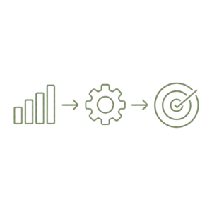 Proceso de optimización de campañas Meta Ads mediante análisis de resultados, ajustes estratégicos y mejora continua para aumentar conversiones.